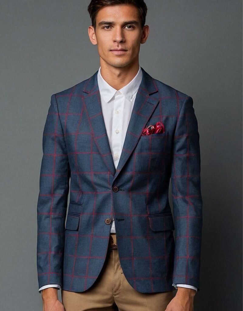 Jameson Checked Blazer